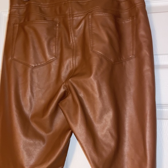 J Jill Vegan Leather Pants Size Large - Picture 3 of 7
